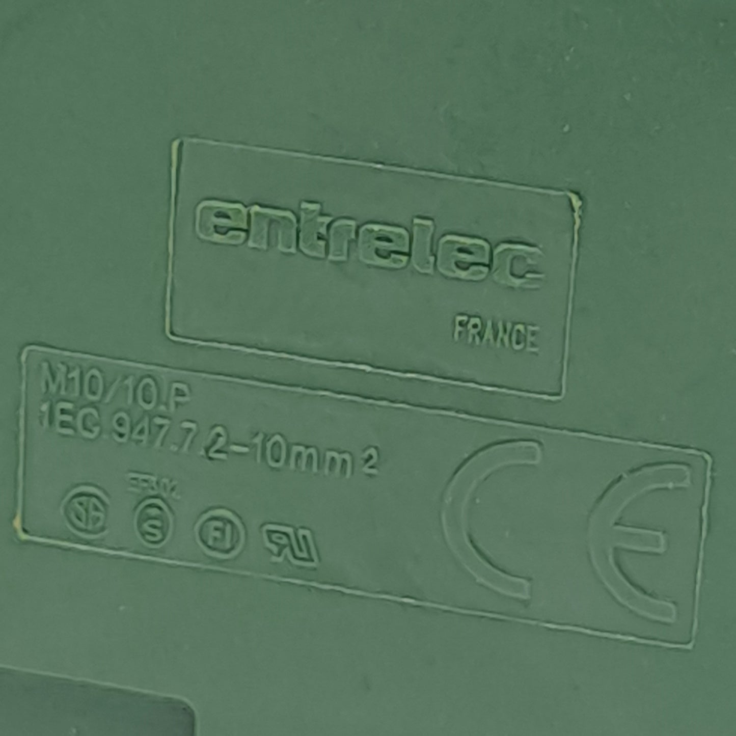 New – Open box Lot of 10 Entrelec 1SNA165115R1000 M10/10.P Terminal Block, 1-Level, 2-Position