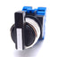 New IDEC HW4S-3LF20 Selector Switch, 3-Position, Maintained, 2 NO, ø22mm Mounting