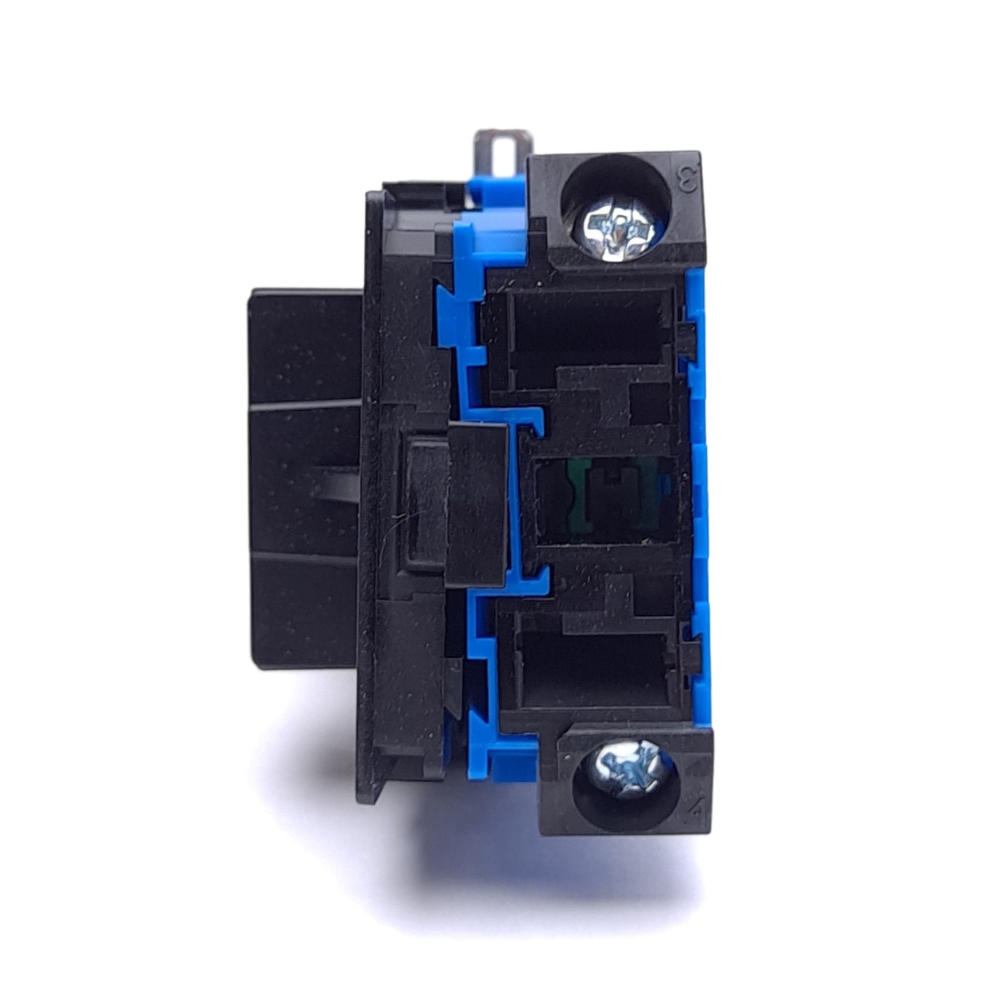 New Lot of 2 IDEC HW4B-M1F10-S Pushbutton, Momentary, 1 NO Contact, ø22mm Mounting