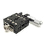Used Mentor TNC JCX-40R(18H) Crossed Roller Stage, 40mm x 40mm, 6.5mm Travel, M6 Tap