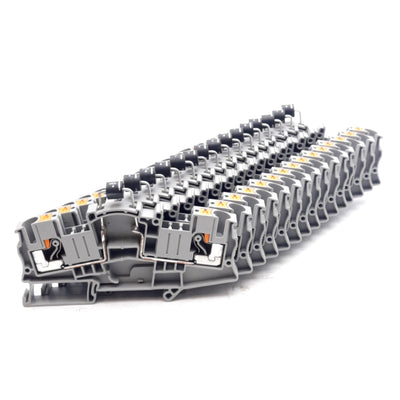 New Lot of 15 Phoenix Contact 3035684 Component Terminal Block, 5A 1000V, DIN Rail