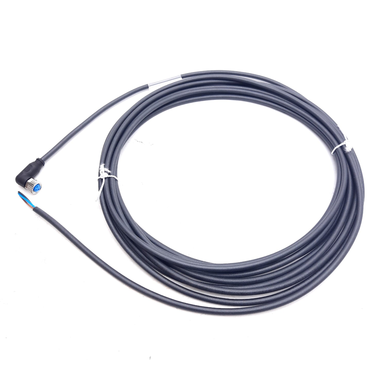 New SICK YG8U13-050UA1XLEAX Cordset, 50VAC/60VDC 4A, M8 3-Pin Right Angle Female, 5m