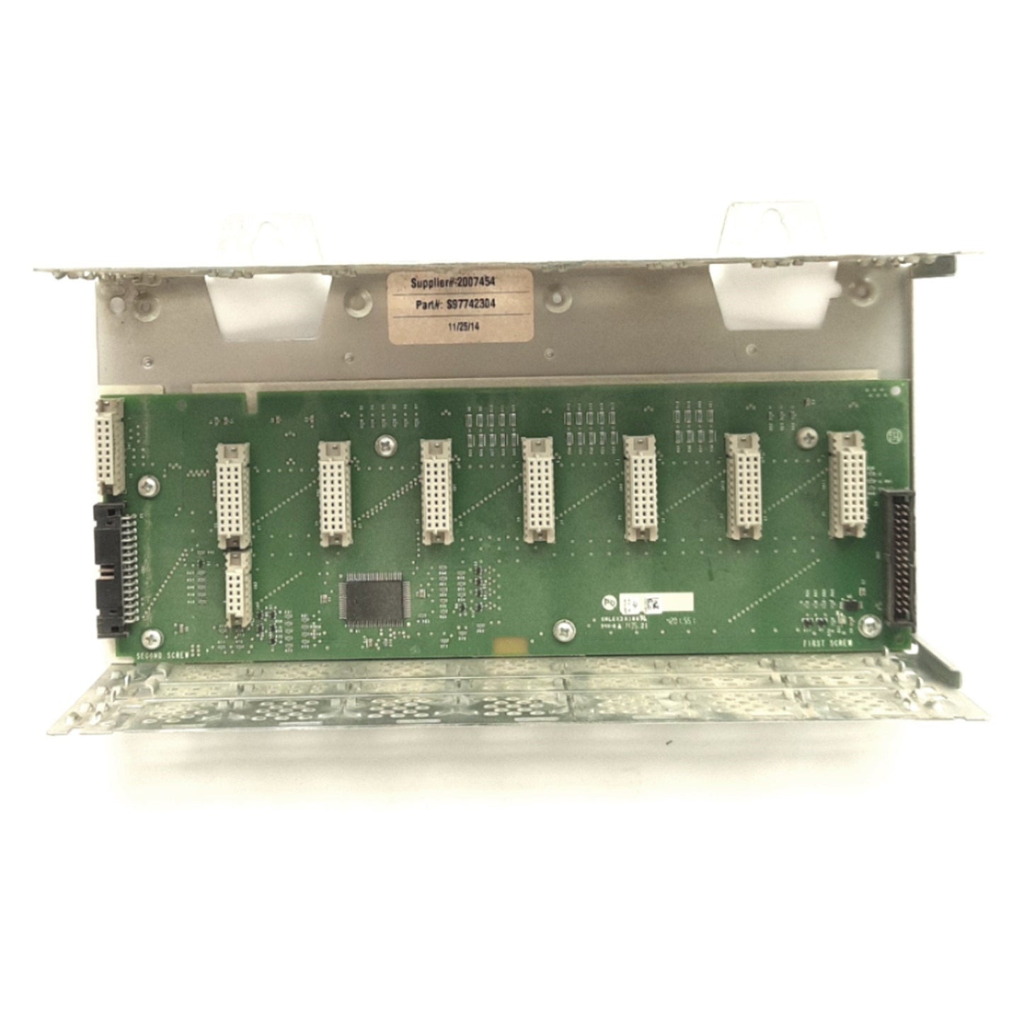 Used Allen Bradley 1746-A7 SLC 500 Backplane Board With Rack Chassis, 7-Slot