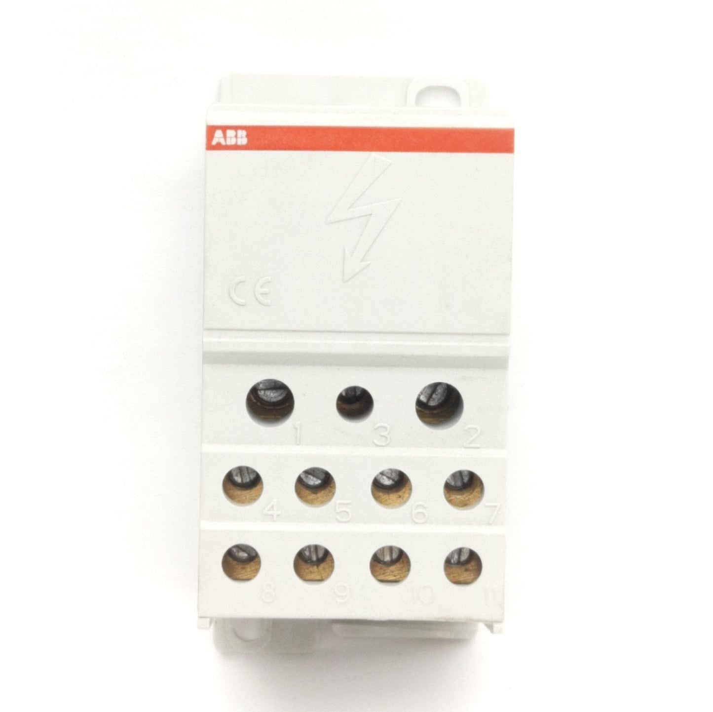 New – Open box ABB 017965715 BRU250a Distribution Block 600V 230A 1x11 (Line x Load)