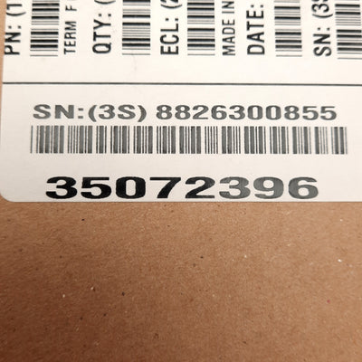 New Lot of 7000 Aptiv 35072396 Connectors, Crimp Style, 20 AWG, Silver Plated