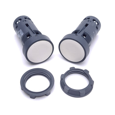 New – Open box Lot of 2 Schneider Electric XB7NA11 Pushbutton, White, ø22mm, 1 NO Contact