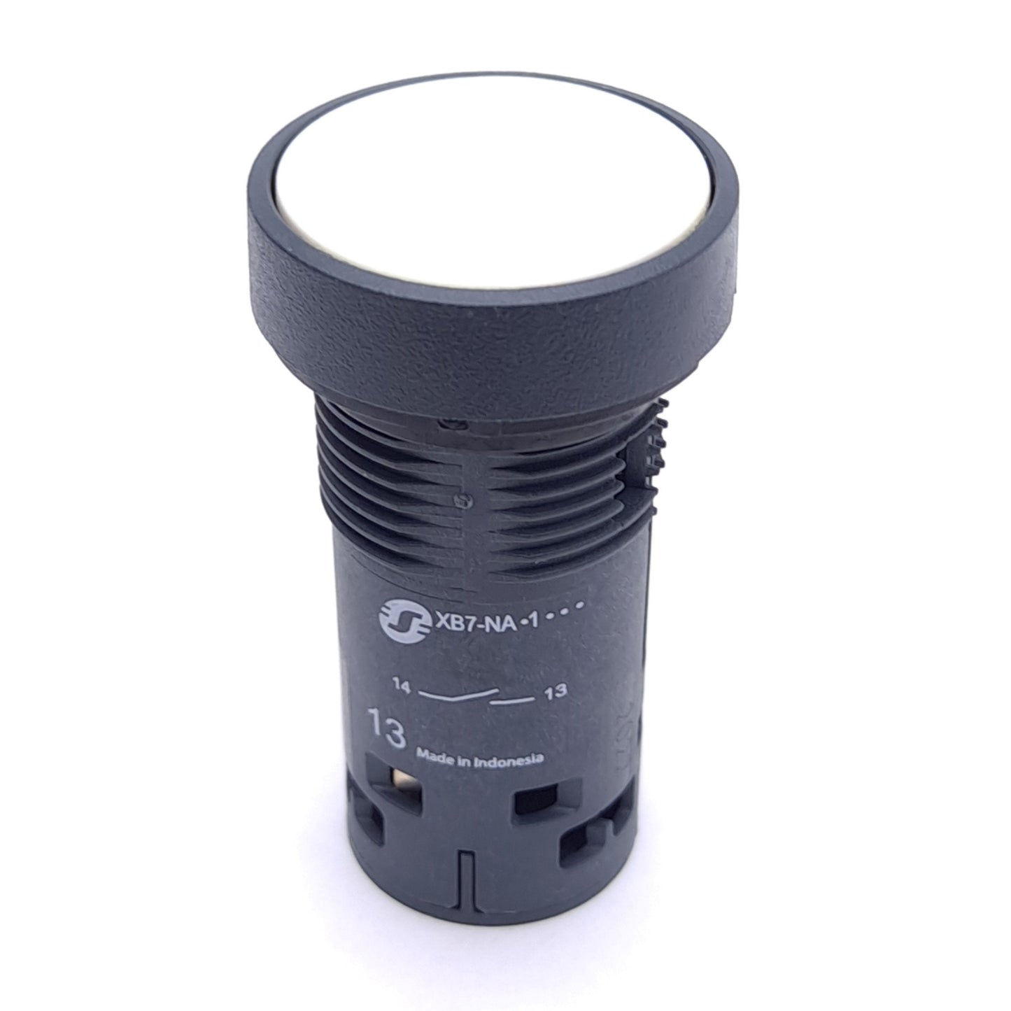 New – Open box Lot of 2 Schneider Electric XB7NA11 Pushbutton, White, ø22mm, 1 NO Contact