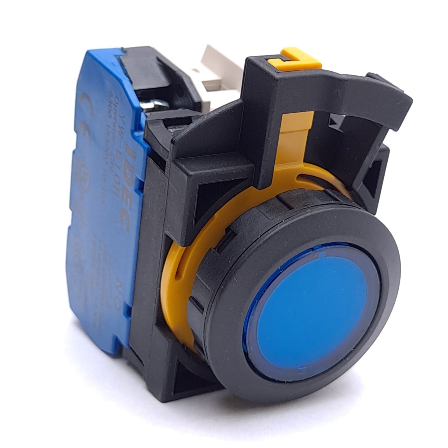 New IDEC CW1L-M1E10Q4S Pushbutton, ø22mm, Momentary, 1 NO, Illuminated, 24VAC/DC