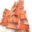 New Lot Of 40 Wago 222-500 Mounting Carrier Terminal Blocks For 2/3/5 Conductors