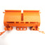 New Lot Of 40 Wago 222-500 Mounting Carrier Terminal Blocks For 2/3/5 Conductors