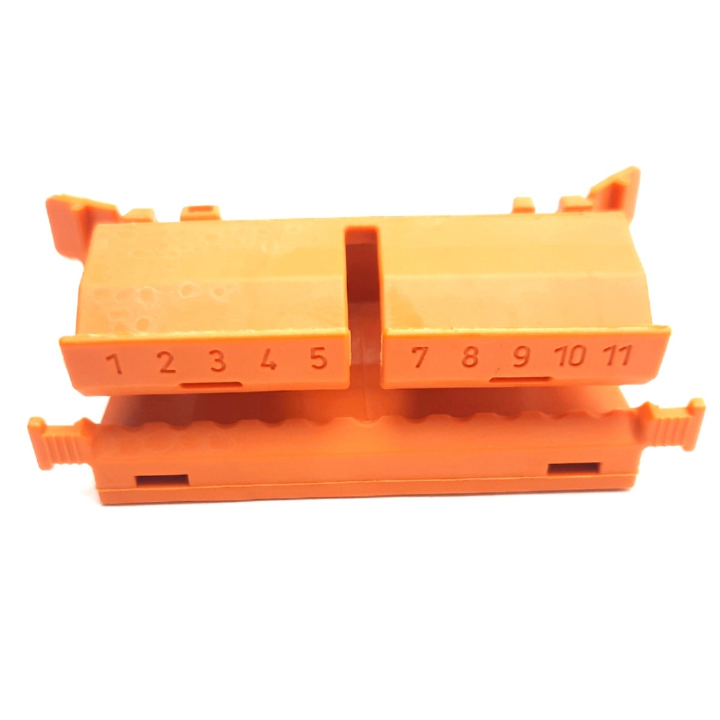 New Lot Of 40 Wago 222-500 Mounting Carrier Terminal Blocks For 2/3/5 Conductors
