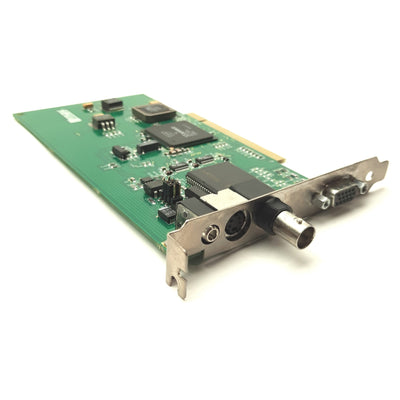Used Integral Technologies 3280 C1 33 Video Card/Frame Grabber, PCI, VGA, BNC/S-Video