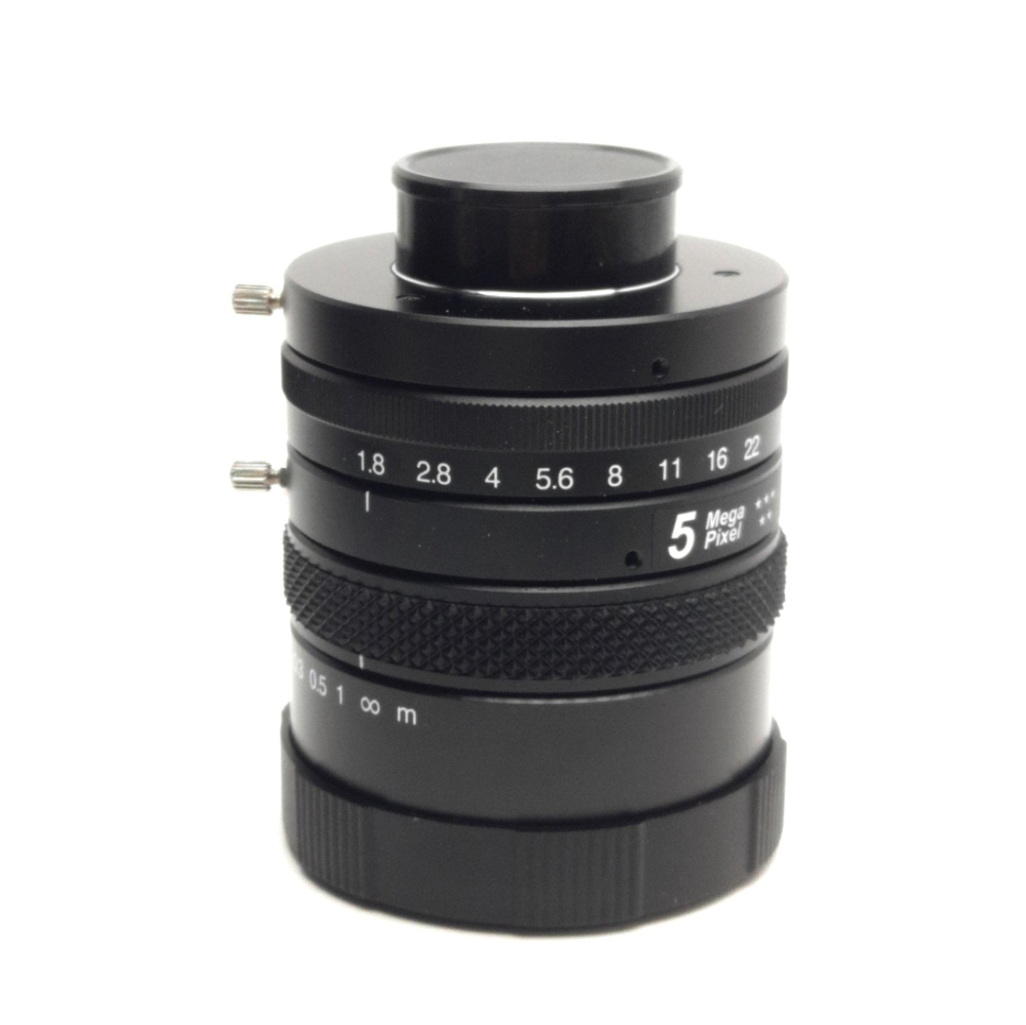 New Goyo Optical GMA5HR31218MCN C-Mount 2/3" Lens, F1.8-22, 12mm Focal Length, 5MP