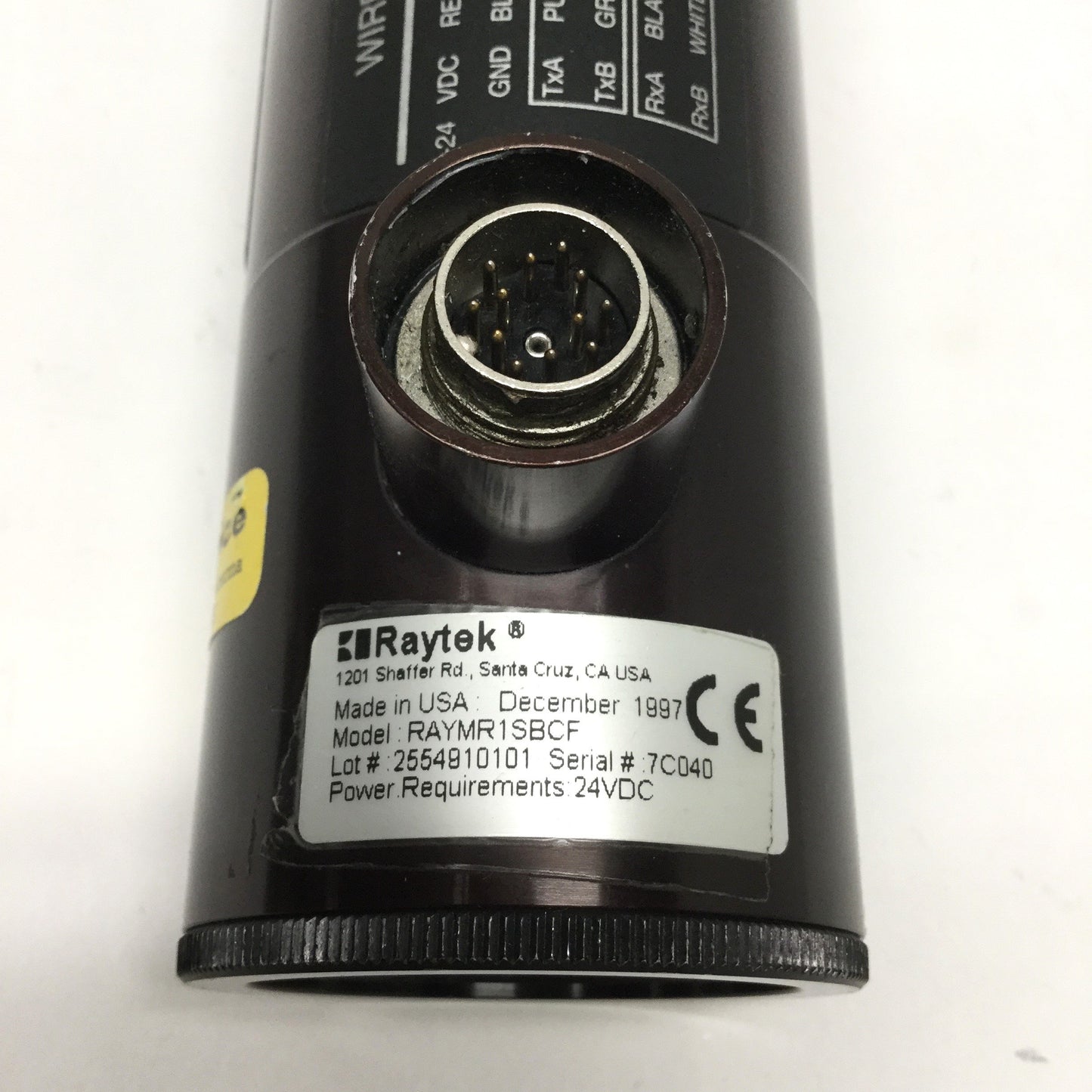 Used Raytek MR1SBCF Marathon Series Infrared Ratio Thermometer 700-1800°C, 82:1