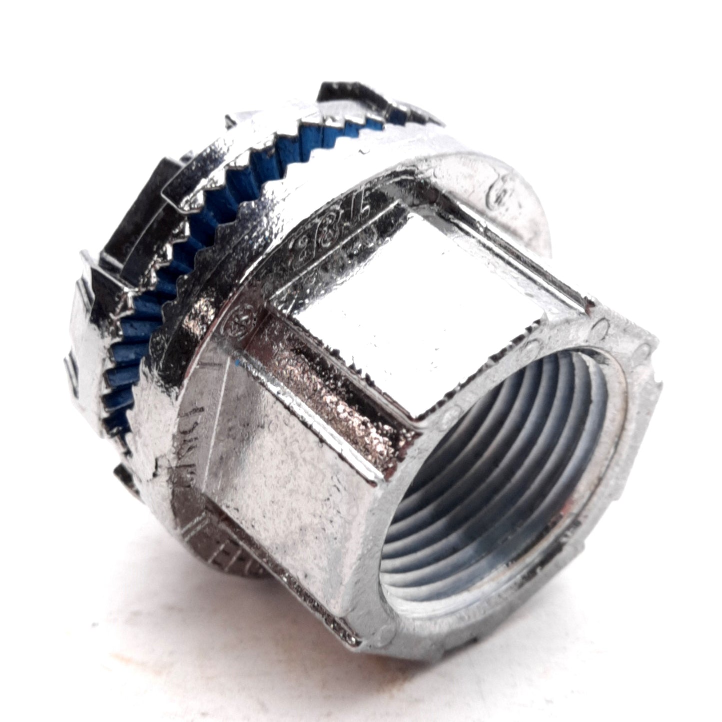 New Lot of 3 Thomas & Betts H075CP Straight Conduit Hub Chrome-Plated Zinc 3/4in NPT