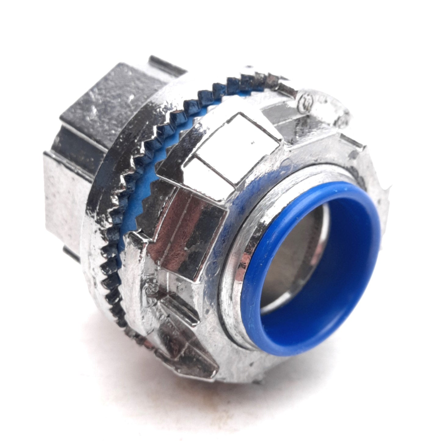 New Lot of 3 Thomas & Betts H075CP Straight Conduit Hub Chrome-Plated Zinc 3/4in NPT