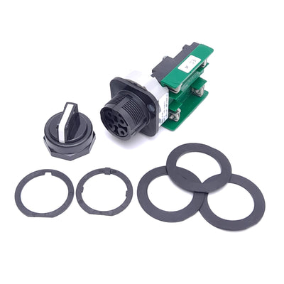 New – Open box Allen Bradley 800H-JR2AP Selector Switch, 3-Position, Maintained, 1 NO 1 NC