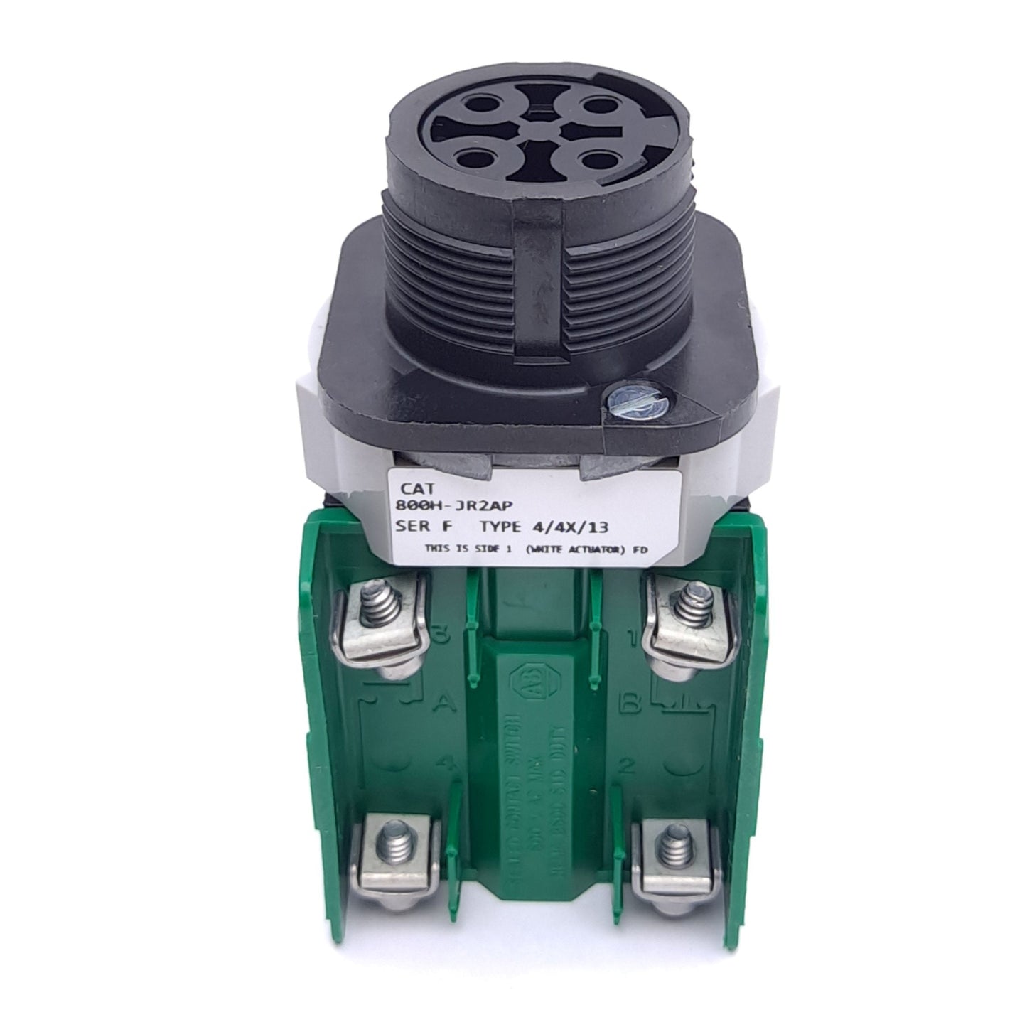 New – Open box Allen Bradley 800H-JR2AP Selector Switch, 3-Position, Maintained, 1 NO 1 NC