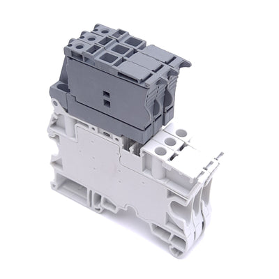 New – Open box Lot of 3 ABB Entrelec 1SNK506412R0000 Terminal Block, 1-Level, 2-Position