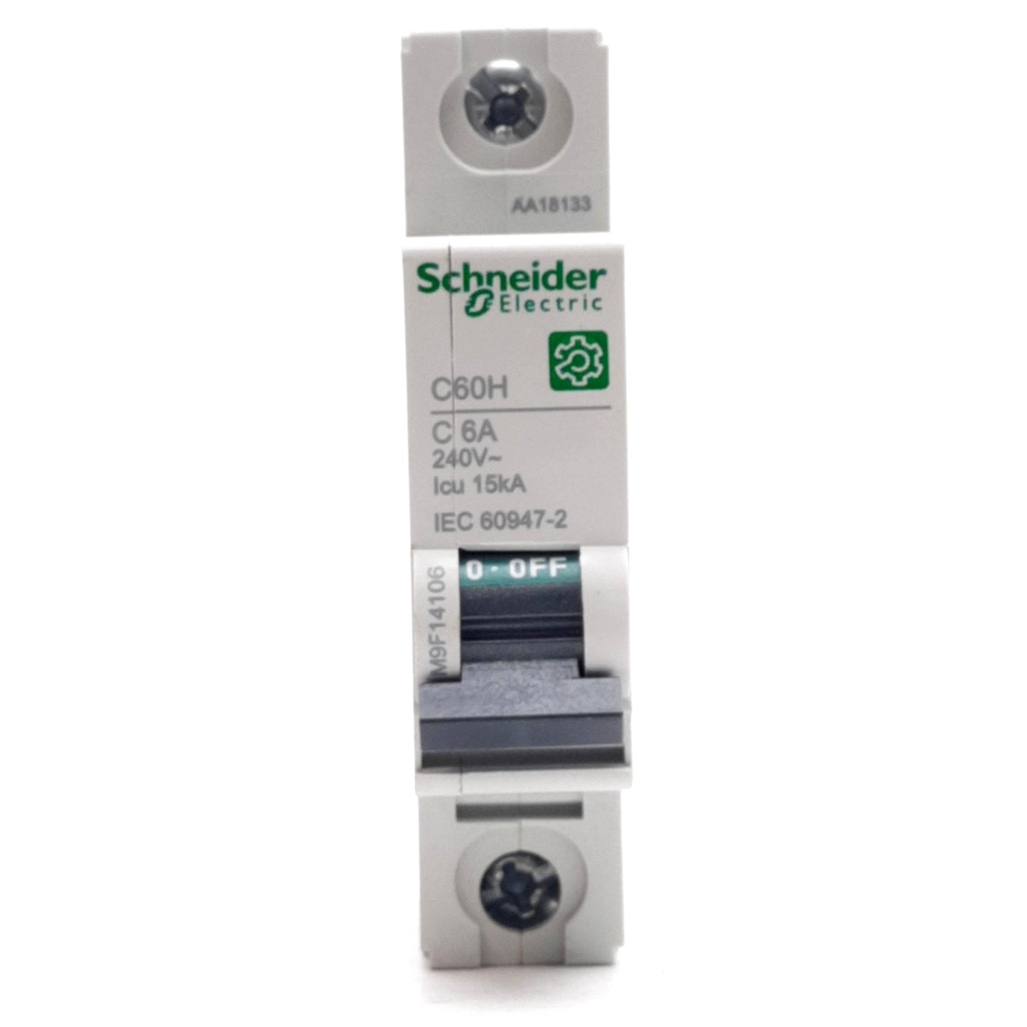 New Schneider Electric M9F14106 Multi 9 Circuit Breaker C-Curve 6A 240VAC DIN Rail