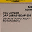 Used Schneider Automation DAP 208/AS-BDAP-208 Discrete Output Module, 8x 24VDC/240VAC
