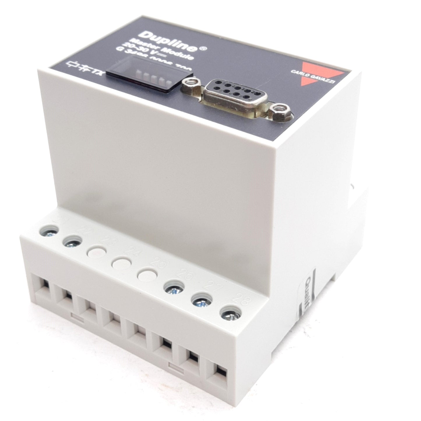 New Carlo Gavazzi G34960006700 Dupline Master Module For Allen Bradley PLC, 20-30VDC