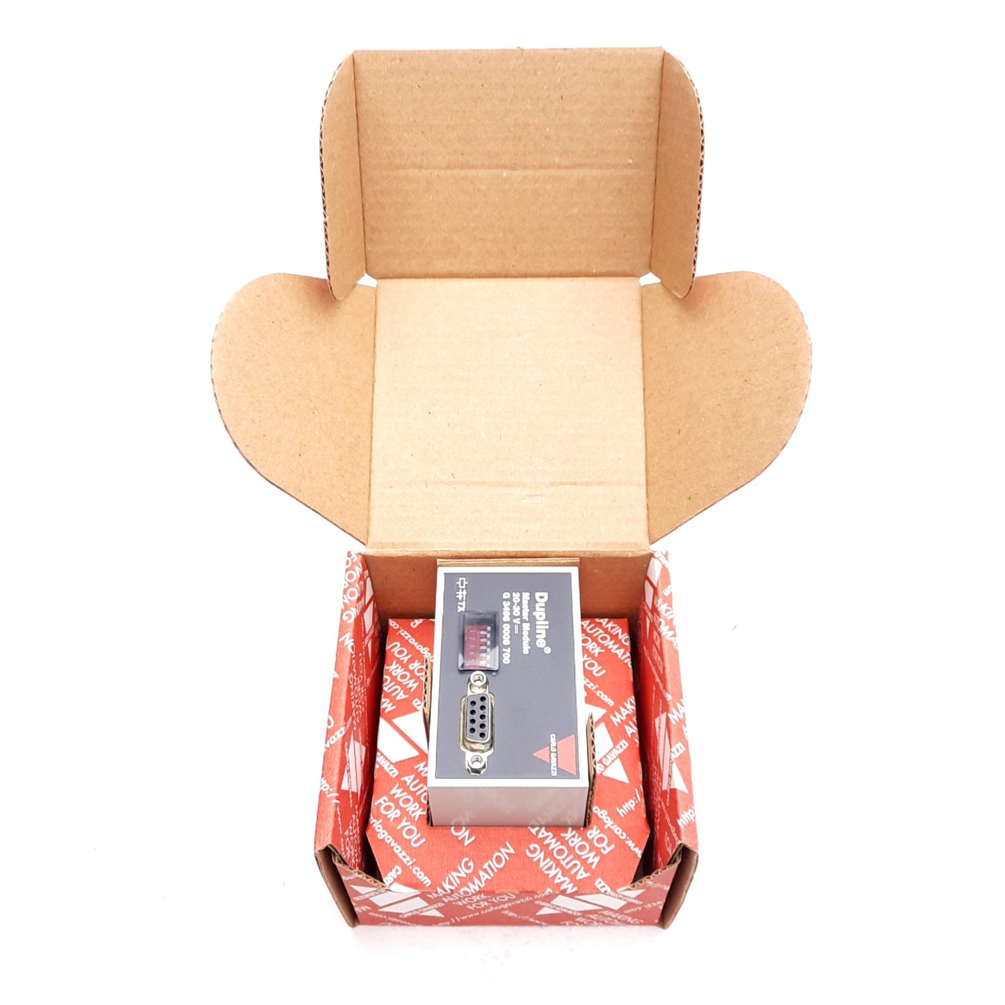 New Carlo Gavazzi G34960006700 Dupline Master Module For Allen Bradley PLC, 20-30VDC