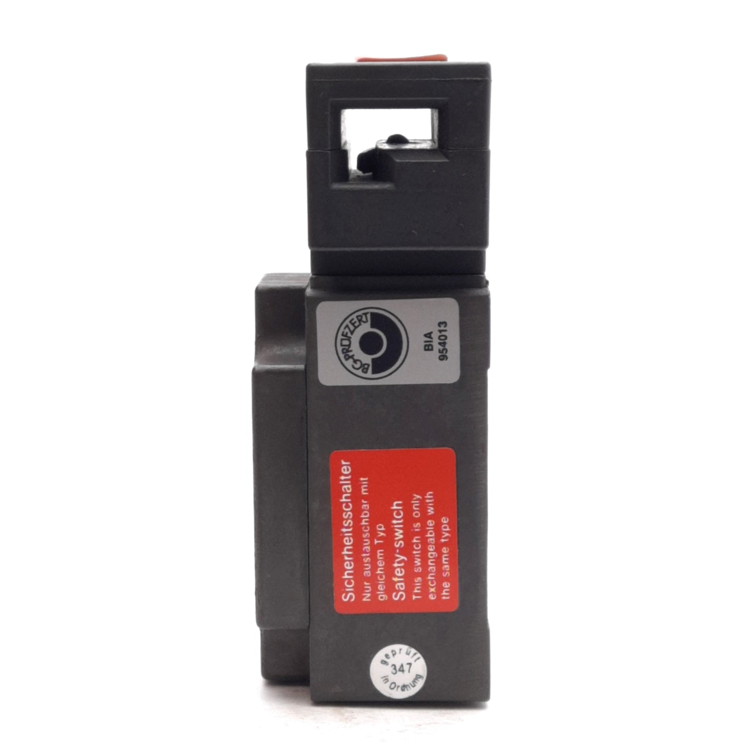 New – Open box Euchner NZ1VZ-528E Safety Switch, 230VAC/24VDC 6A, 1NO Contact, R1/2in *NO KEY*