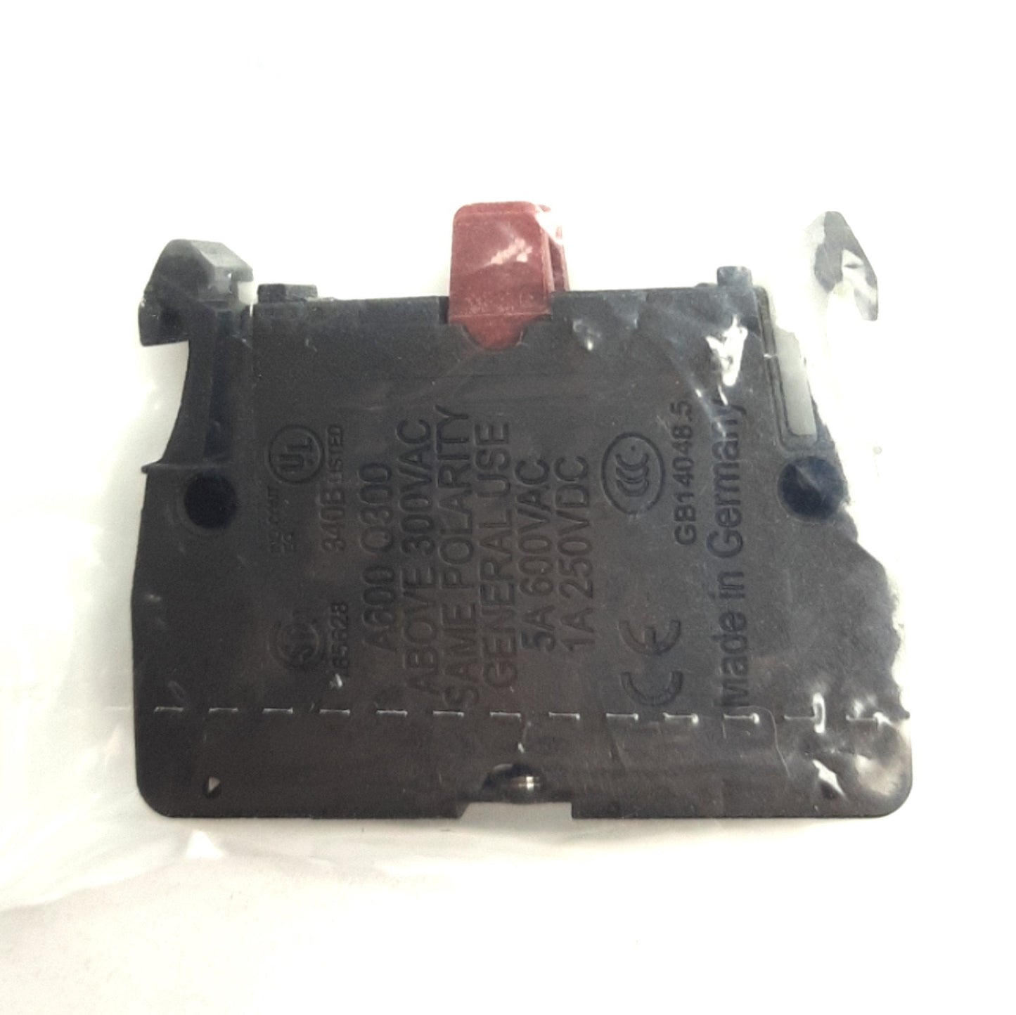 New Lot of 9 Eaton M22-CK01 Pushbutton Contact Blocks, 1NC, 22mm, 600VAC/125VDC