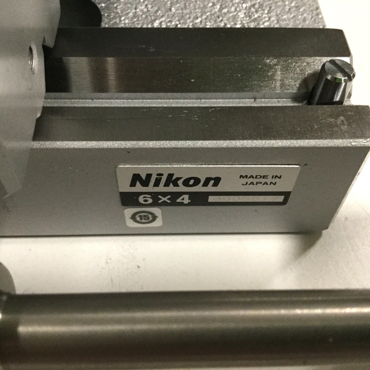 Nikon PS 6x4B 2-Axis XY Manual Stage MM-400 Toolmaker Microscope Table ...