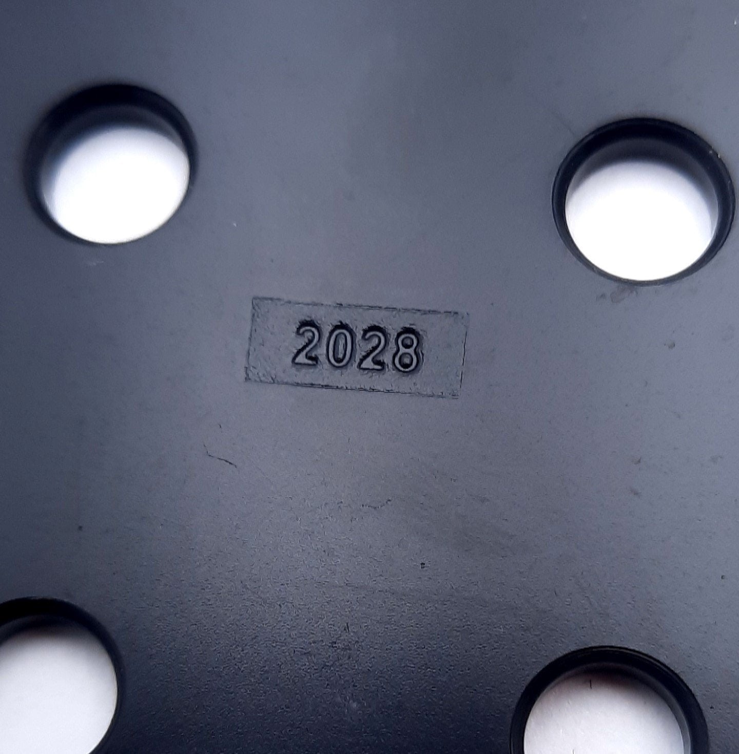 Used Lot of 44 80/20 2028 ABS Black End Cap 10 series 2" x 2"