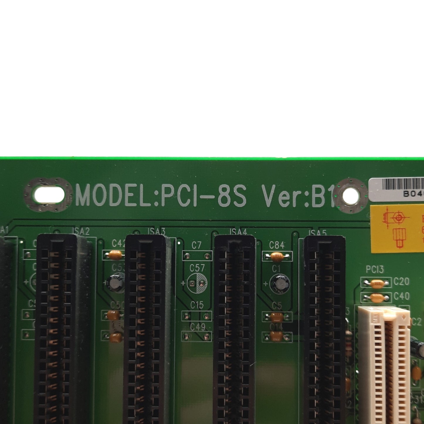 Used IEI PCI-8S SBC Backplane, AT/ATX, 2x PICMG 1.0, 3x ISA, 4x PCI