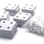 New Lot of 50 80/20 2028GRA ABS Gray End Cap 10 series 2" x 2"