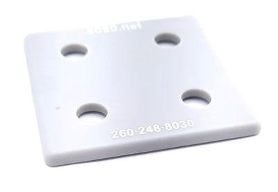 New Lot of 50 80/20 2028GRA ABS Gray End Cap 10 series 2" x 2"
