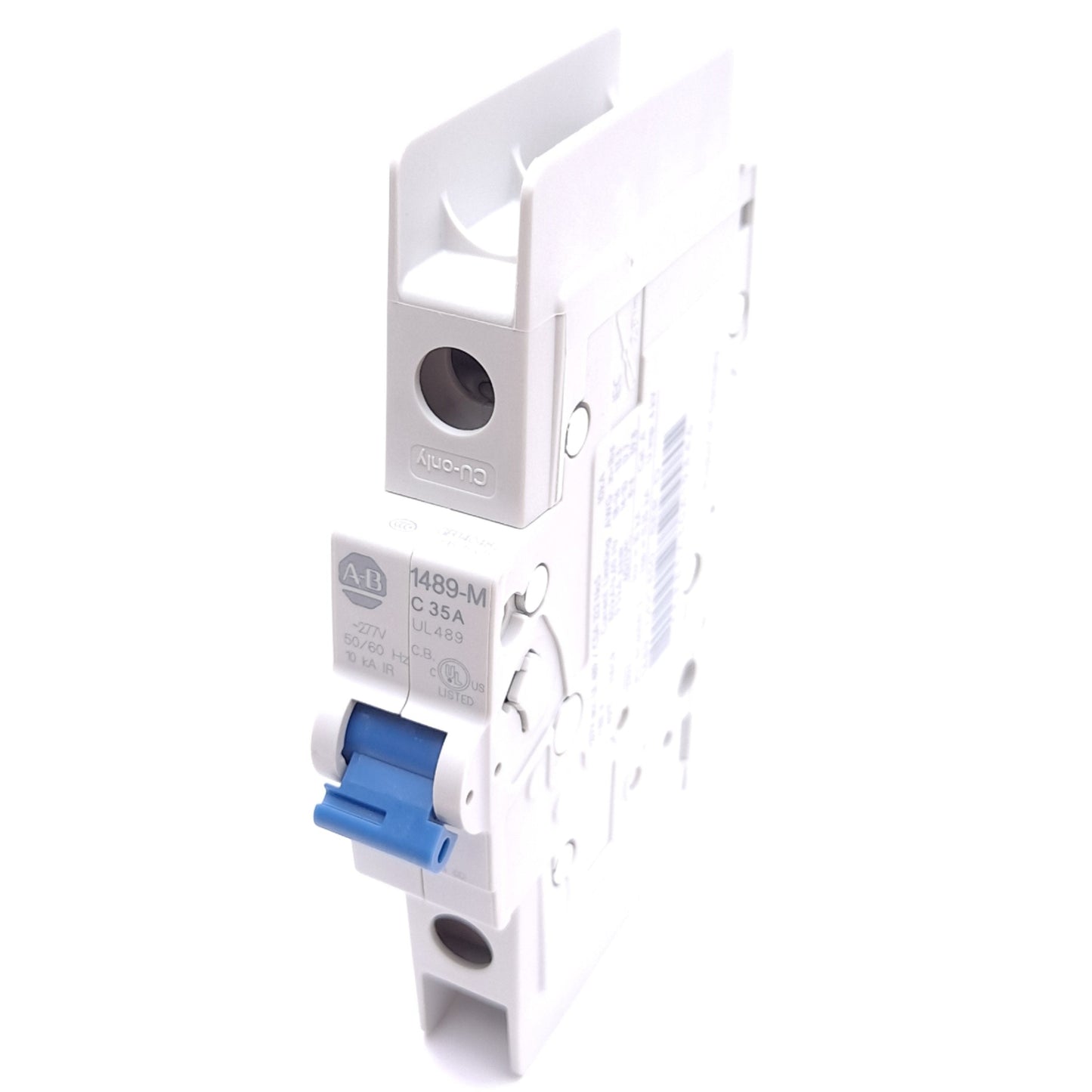 New – Open box Allen Bradley 1489-M1C350 Circuit Breaker, 1-Pole, 277VAC 35A, C-Curve