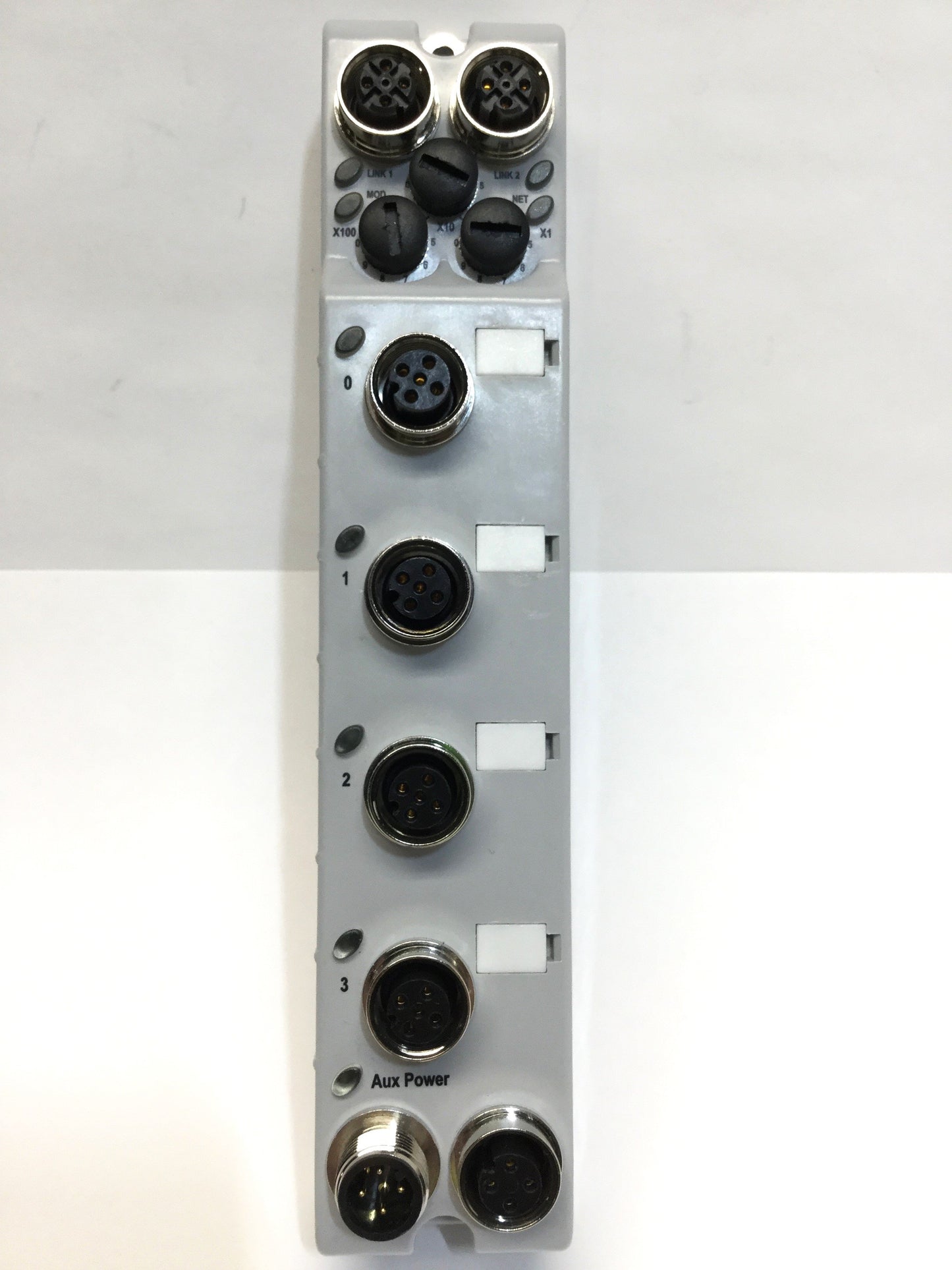 Used Allen Bradley 1732E-OF4M12R ArmorBlock EtherNet/IP Analog Output Module, 4-Point