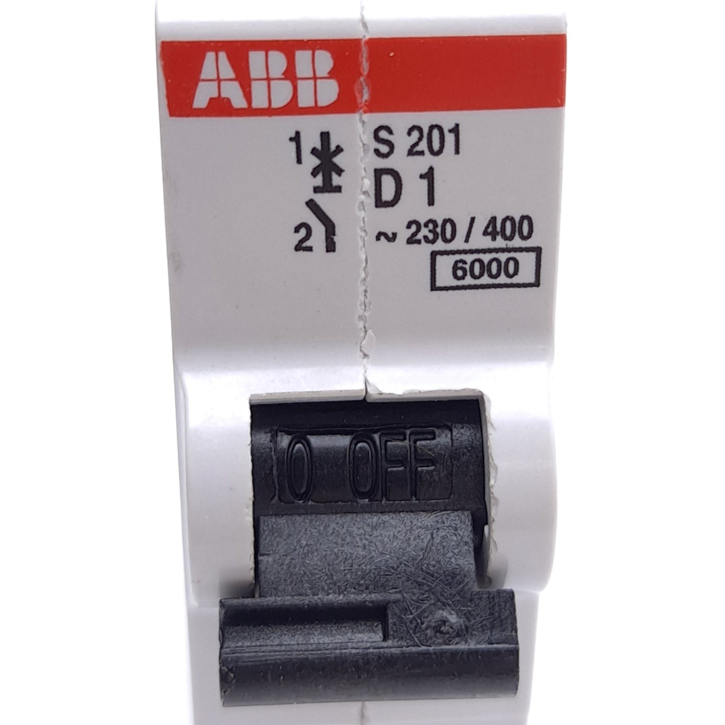 New – Open box ABB S201-D1 2CDS251001R0011 Circuit Breaker, 1-Pole, 230/400VAC 1A, D-Curve
