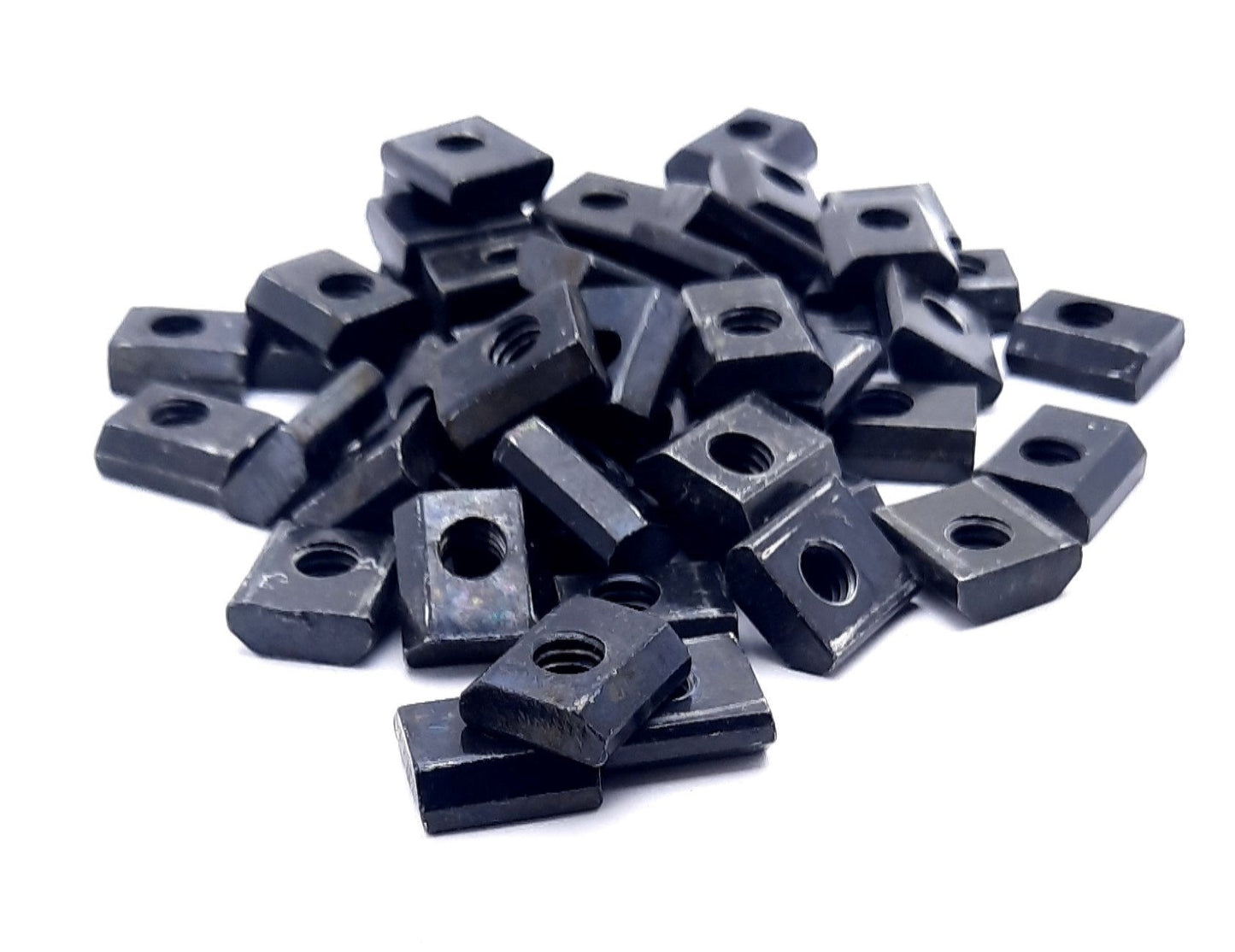 Used Lot of 50 80/20 3203 Standard Slide-In T-Nut 15 Series 5/16-18 .7"x .625"x.243"