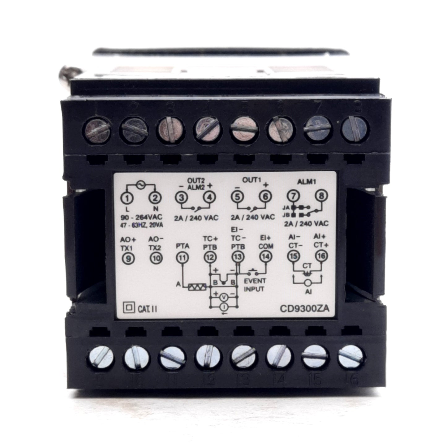 New Tempco TEC13005 Temperature Controller, Type-J, 90-264VAC IN, 5VDC OUT, 1/16DIN