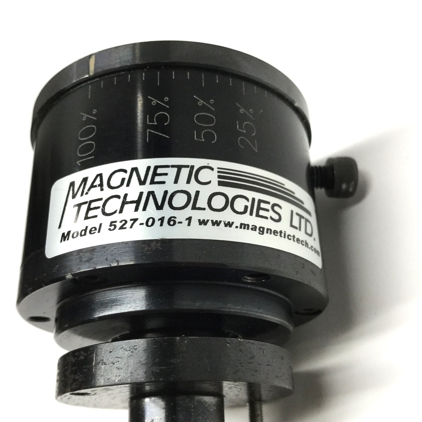Used Magnetic Technologies 527-016-1 Mag Clutch Brake, 0.013-0.75in-lbs, 0.625" Shaft