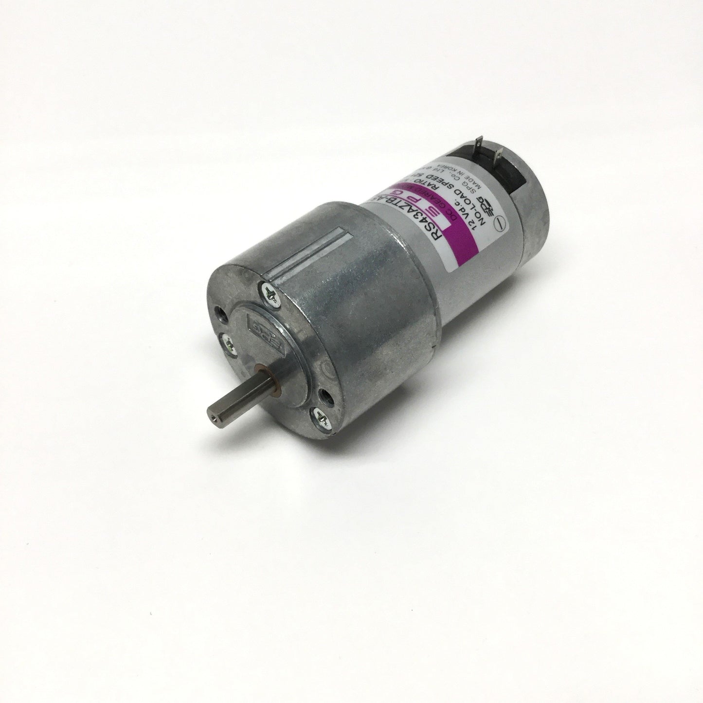New – Open box SPG RS43AZTB-A51 DC Compact Gearmotor 12VDC, 11.5:1 Ratio, 521 RPM, 42.7 oz-in