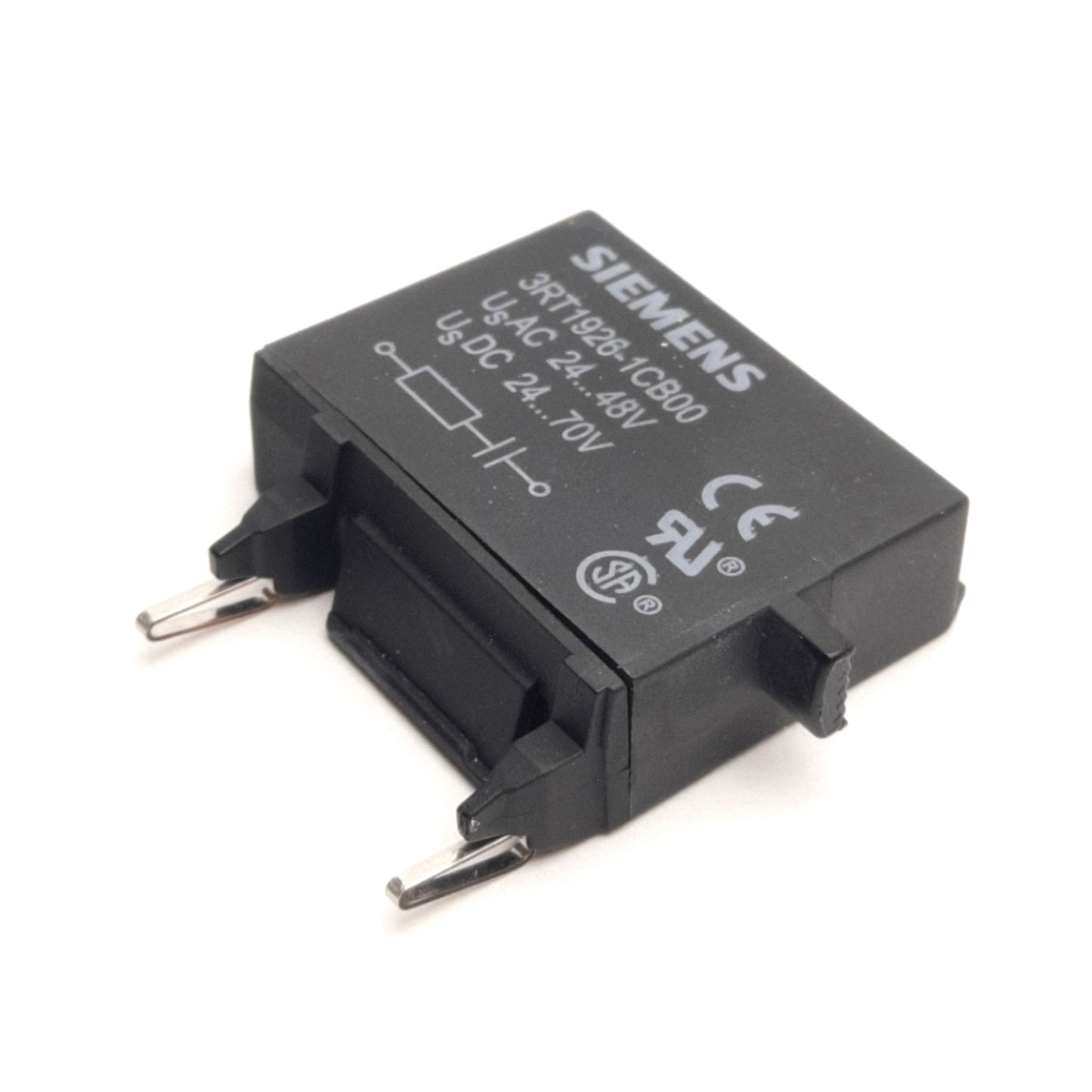 New Lot of 3 Siemens 3RT1926-1CB00 Surge Protectors, 24...48VDC / 24...70VAC