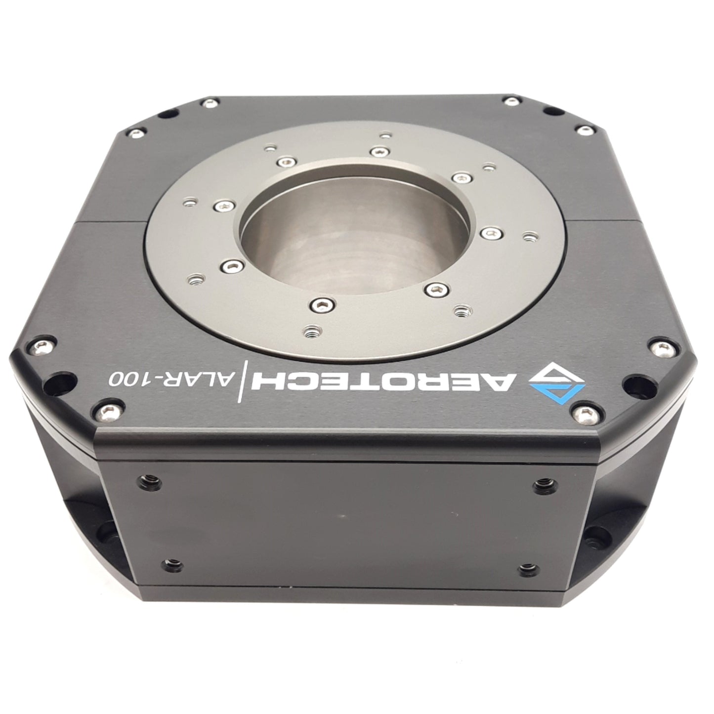 New Aerotech ALAR-100-SP-CT-AS-UNLIMITED Large Aperture Rotary Stage ø100mm, 0.1µrad