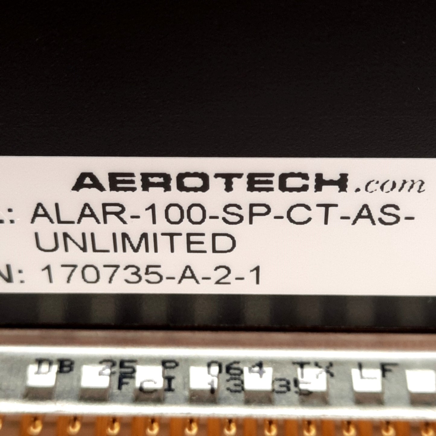New Aerotech ALAR-100-SP-CT-AS-UNLIMITED Large Aperture Rotary Stage ø100mm, 0.1µrad