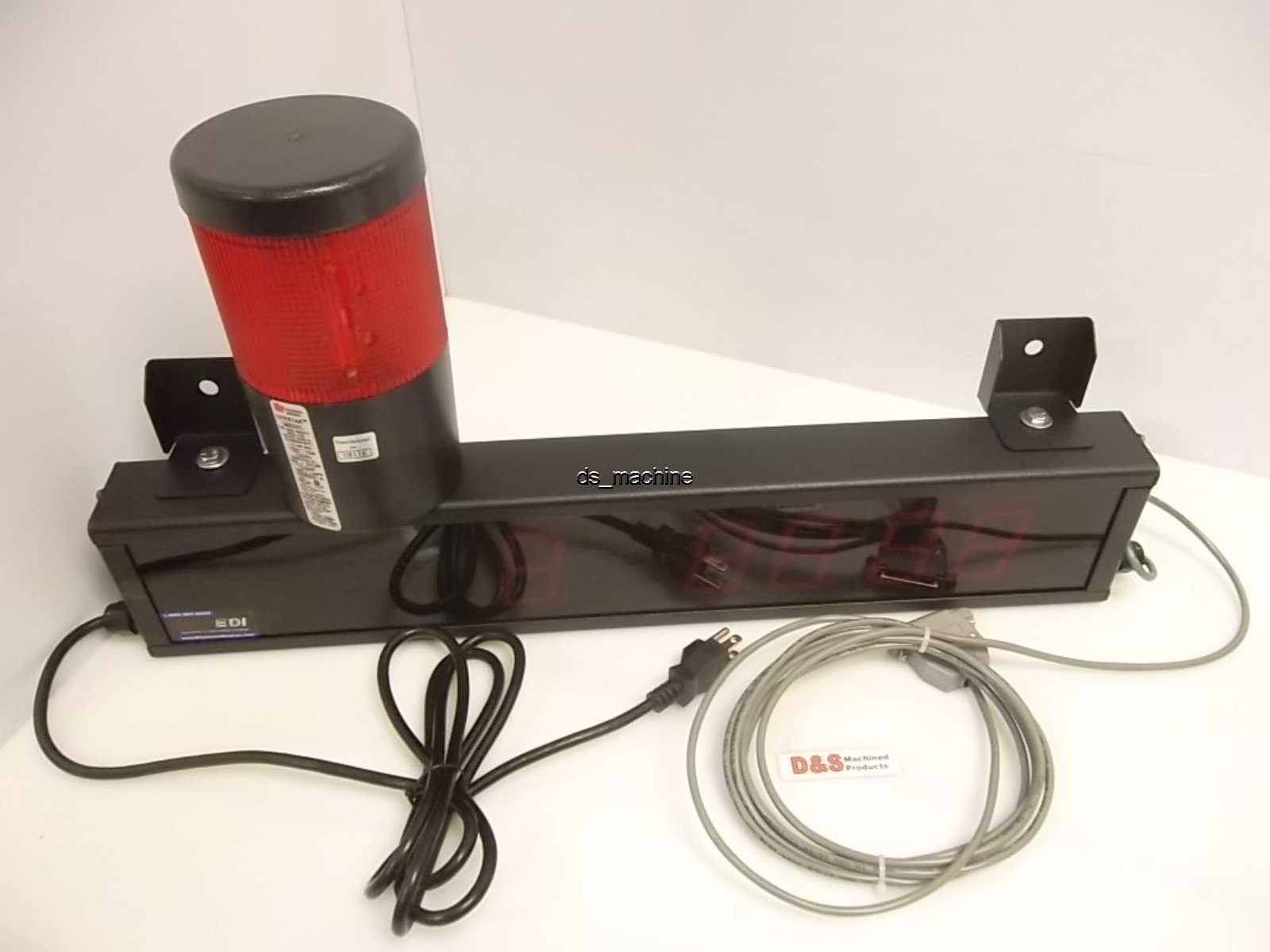 EDI Time Down 5 Digit Clock Timer Positive / Negative w/Stacklight ...