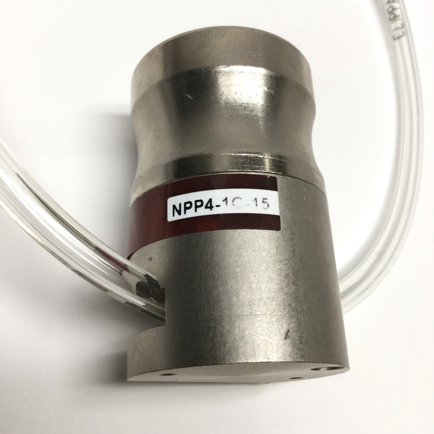 New – Open box Clippard NPP4-1C-15 Pneumatic Pinch Valve 2-Way NC 250psi 1/8" ID x 1/4" OD Tube