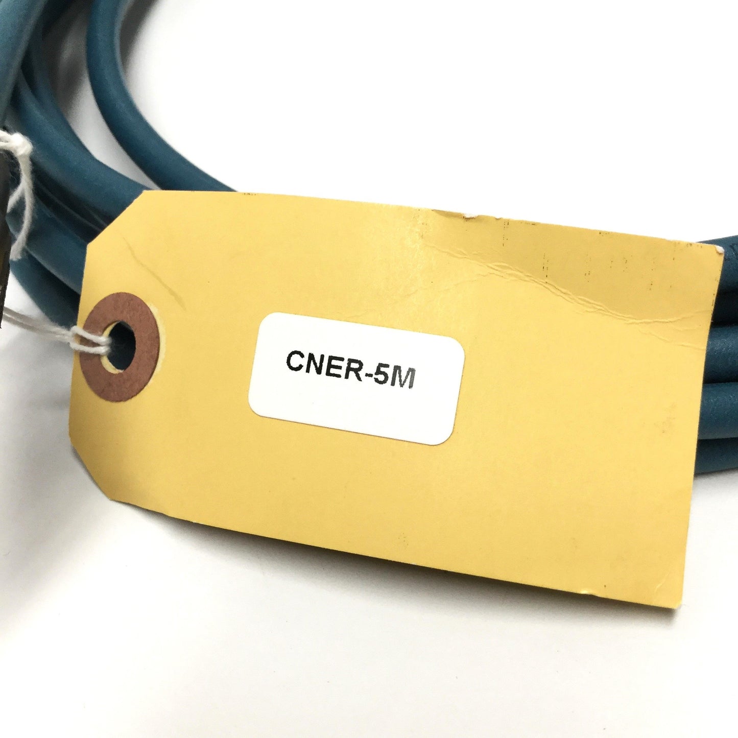 New – Open box AMCI CNER-5M Ethernet Encoder Cable RJ45S to M12 4-Pin D-Coded, NR & SMD Series
