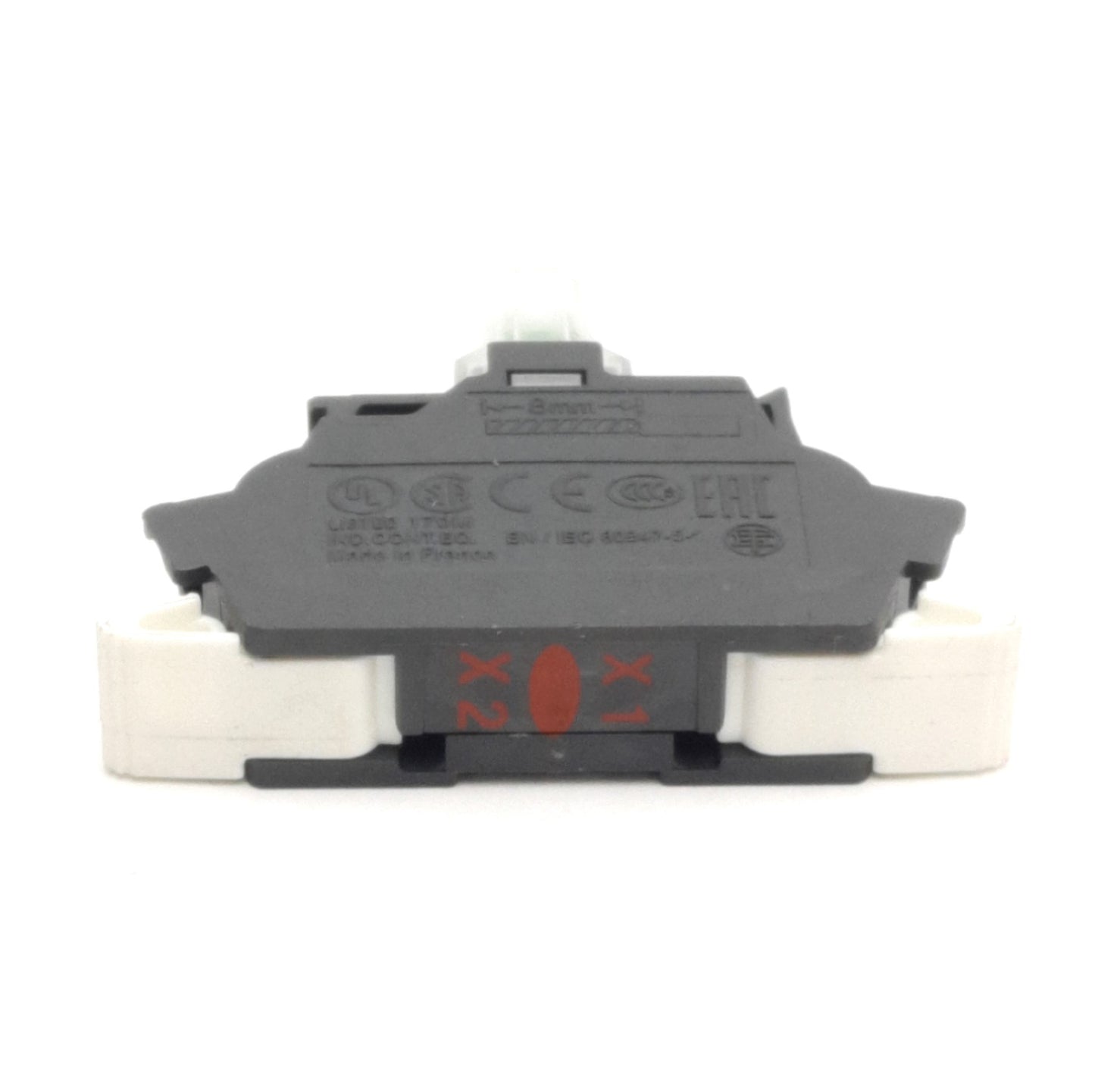 New – Open box Schneider Electric ZBV-B45 Pushbutton LED Light Block, 22mm, 24VAC/DC, Red