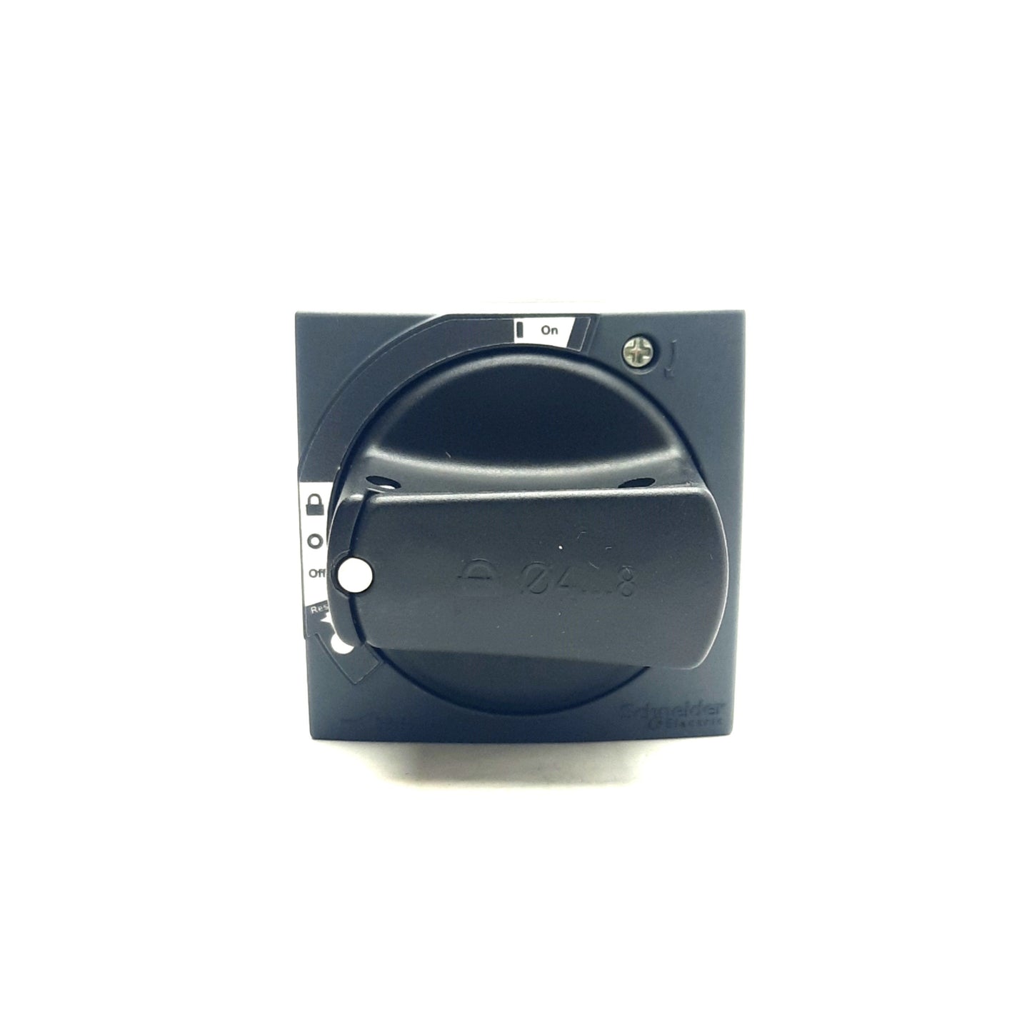 New – Open box Schneider Electric GVAPB65 Rotary Handle, TeSys, 2 Position, Black, IP65