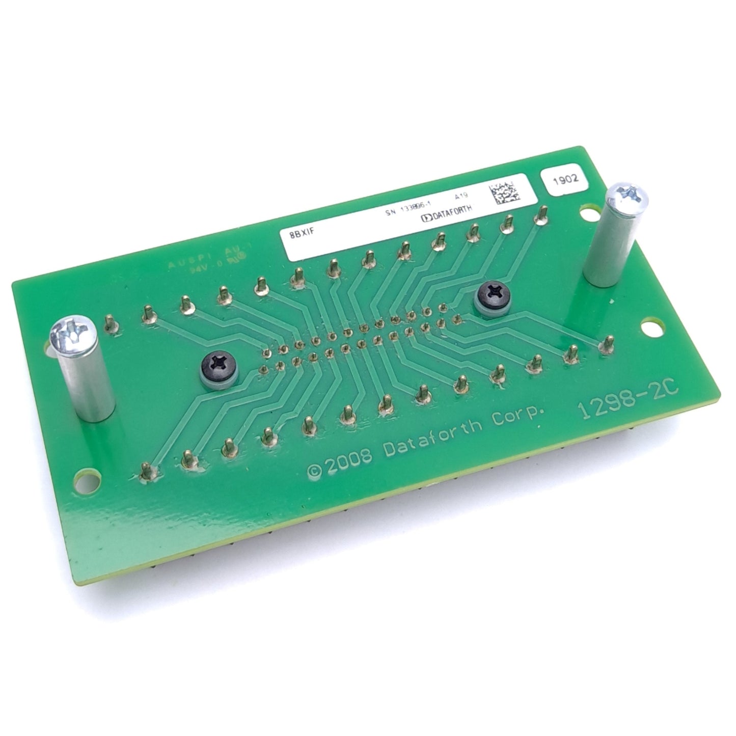 New – Open box Dataforth 8BXIF Universal Interface Board, DB25 Female to Screw Terminals